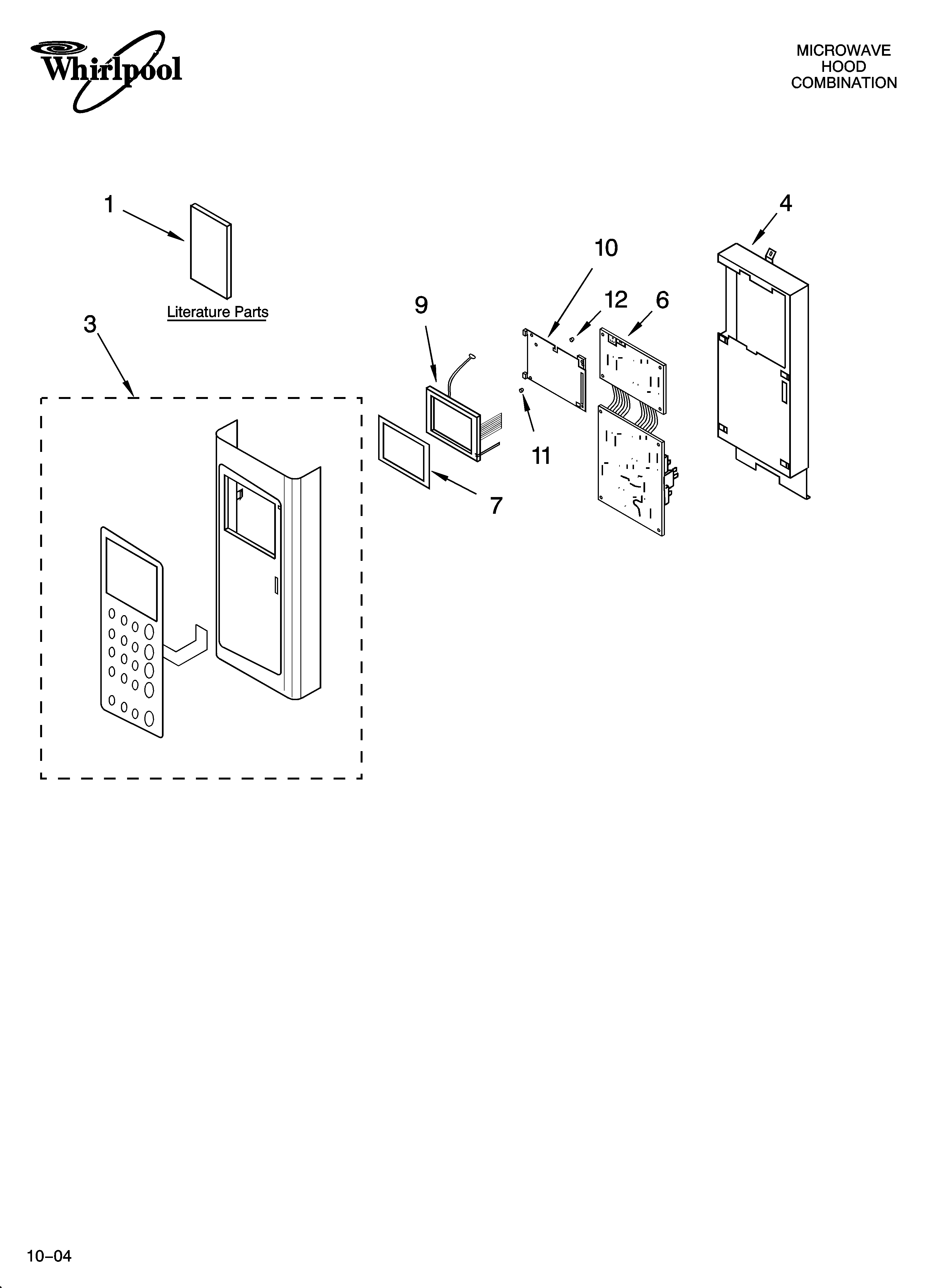 Control panel parts