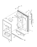 Refrigerator door parts