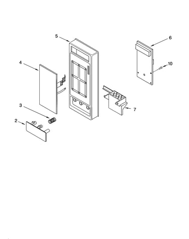 Control panel parts