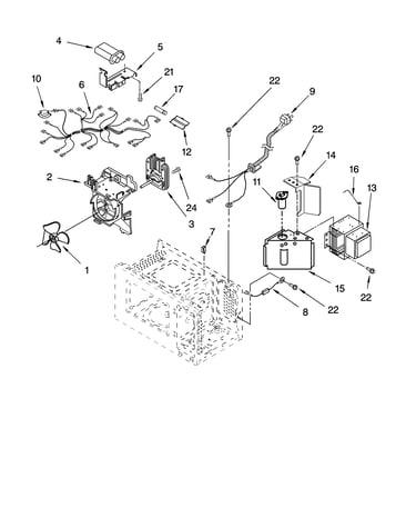 Oven interior parts