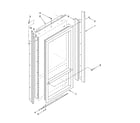 Thermador KBULT3661A02 cabinet and breaker trim parts diagram