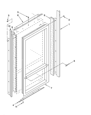 Cabinet and breaker trim parts