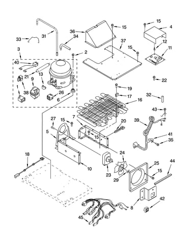 Upper unit parts
