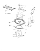 Magnetron and turntable parts