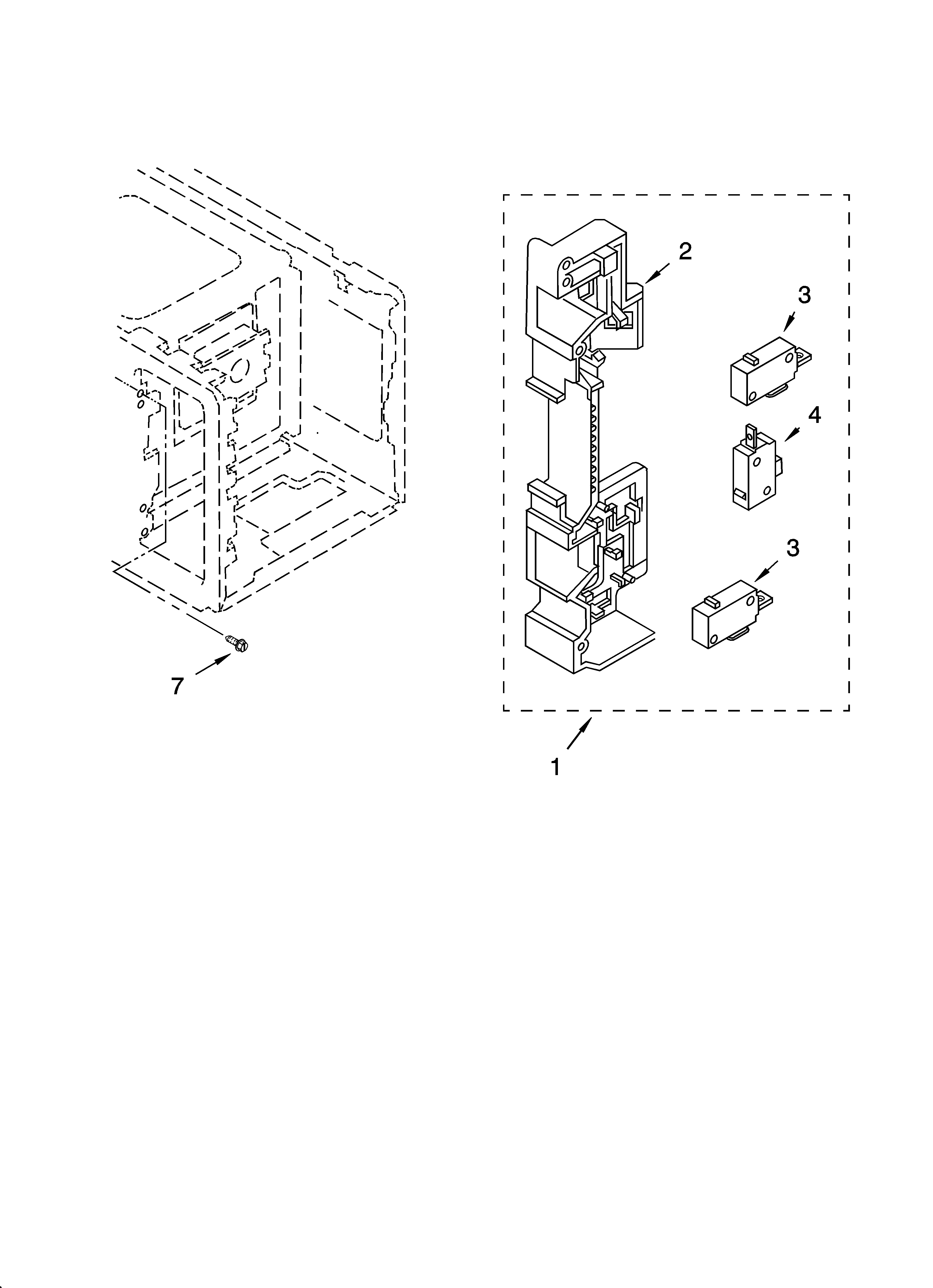 LATCH BOARD PARTS