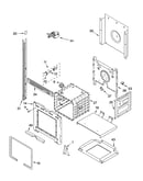 Upper oven parts