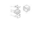 Whirlpool RBD275PDS14 internal oven parts diagram