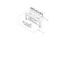 Whirlpool RBD275PDT14 control panel parts diagram