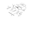 Whirlpool RBD275PDB14 top venting parts, optional parts diagram
