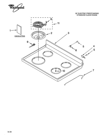 Cooktop parts