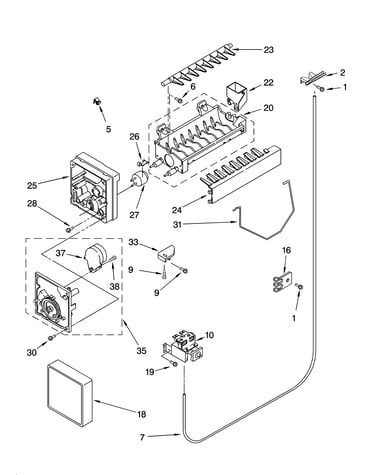 Icemaker parts