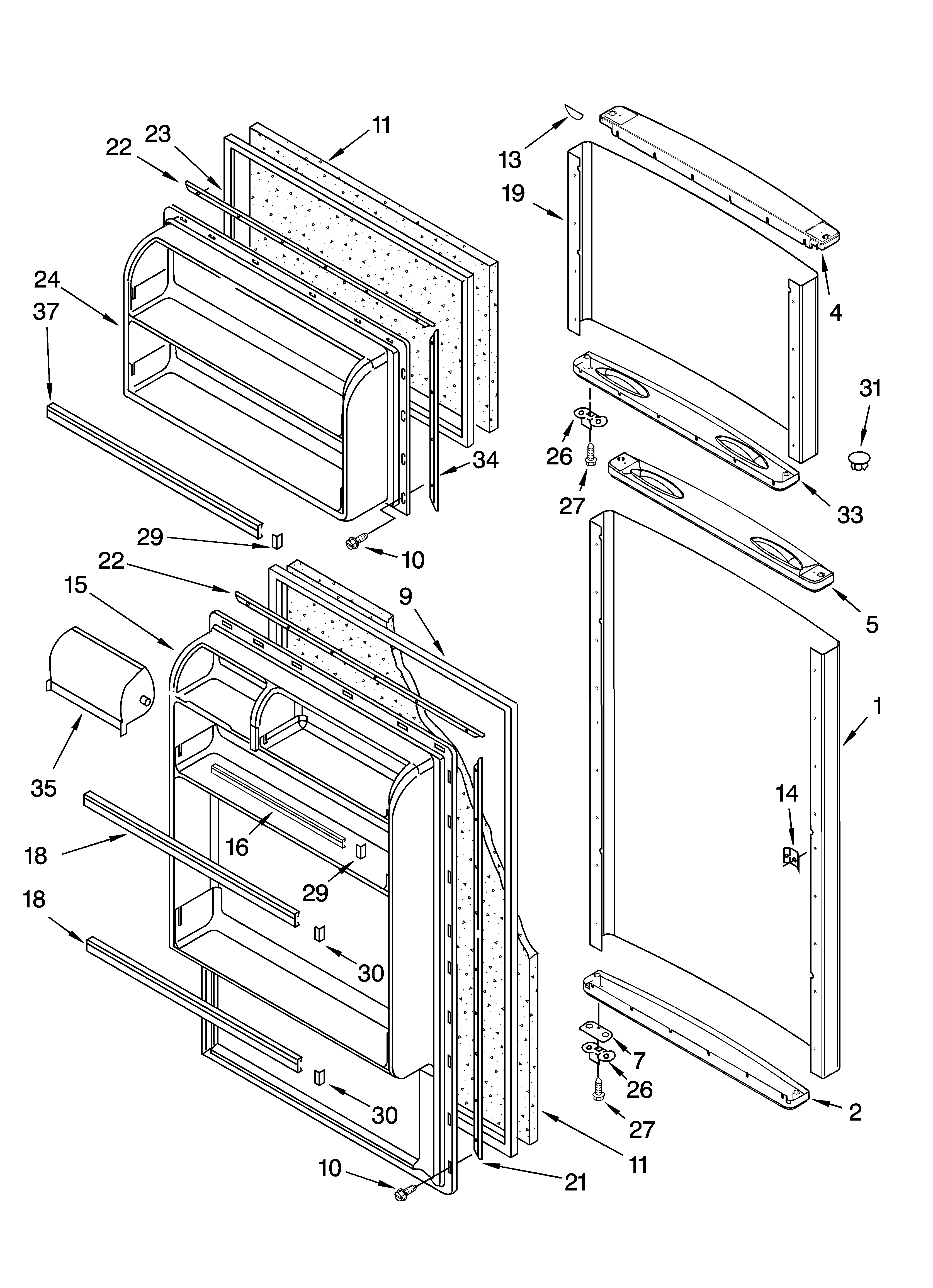Door parts