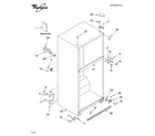 Whirlpool ER2MHKXPL01 cabinet parts diagram