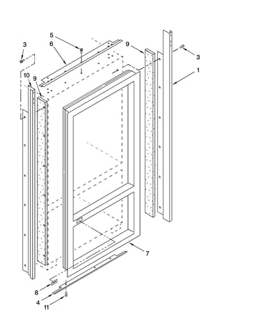 Cabinet and breaker trim parts