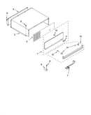Top grille and unit cover parts