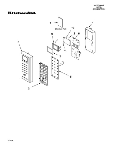 Control panel parts