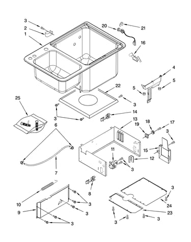 Tub/sink parts