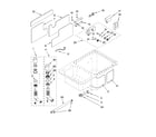 KitchenAid KIDS36EPSS0 air-gap and dispenser parts diagram