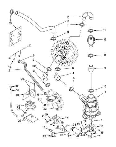 Pump and motor parts