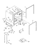 Tub and frame parts