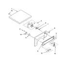 Top and console parts, optional parts (not included)