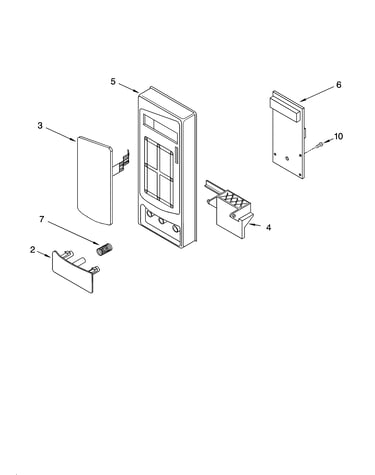 Control panel parts
