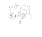 Whirlpool MT4155SPS0 oven cavity parts diagram