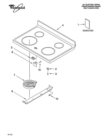 Cooktop parts