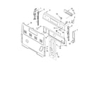 Whirlpool RF378LXMT0 control panel parts diagram