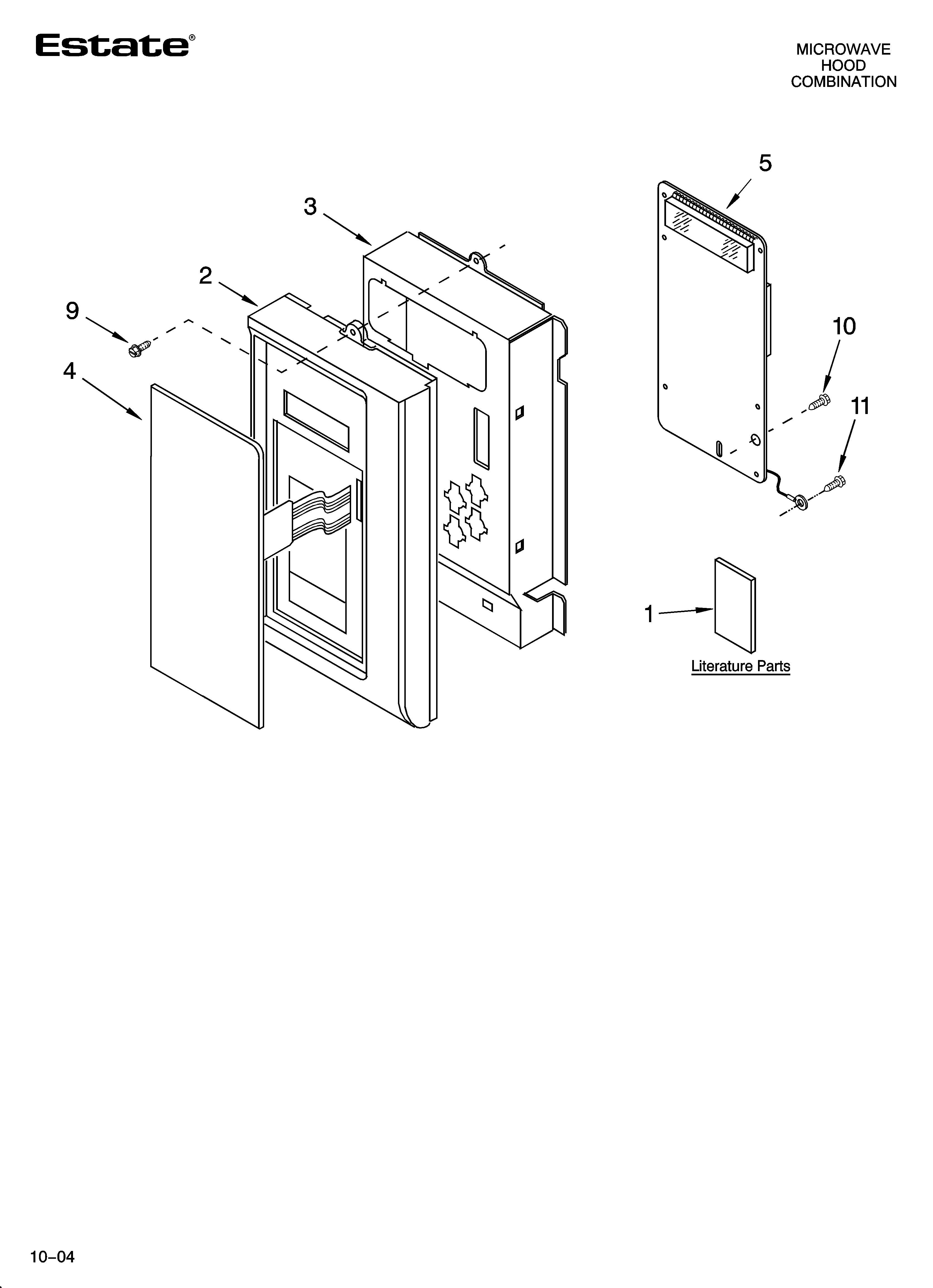 Control panel parts