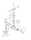 Pump and spray arm parts