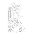 Whirlpool ED2CHQXKQ05 refrigerator liner parts diagram