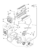 Icemaker parts, parts not illustrated