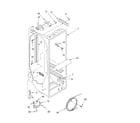 Whirlpool ED2SHAXMQ00 refrigerator liner parts diagram