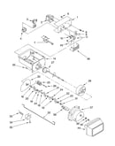 Motor and ice container parts