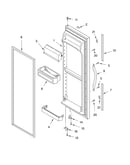 Refrigerator door parts
