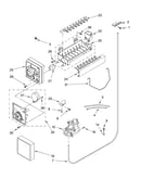 Icemaker parts, parts not illustrated