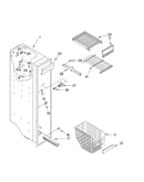 Freezer liner parts