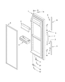 Refrigerator door parts