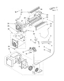 Icemaker parts, parts not illustrated