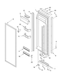 Refrigerator door parts