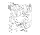 Whirlpool GEW9868KL2 bulkhead parts diagram