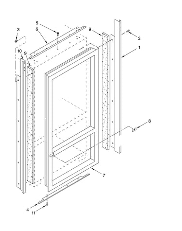 Cabinet and breaker trim parts
