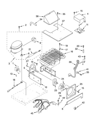 Upper unit parts