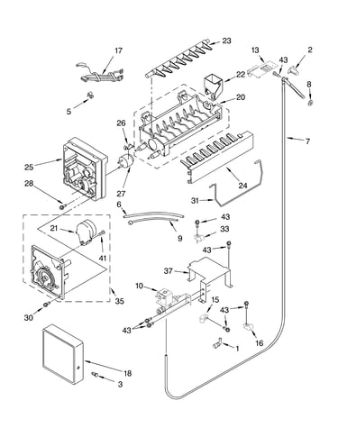 Icemaker parts