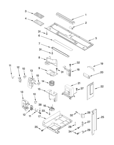 Interior and ventilation parts