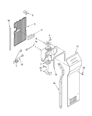 Air flow parts