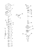Motor and ice container parts