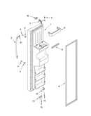 Freezer door parts