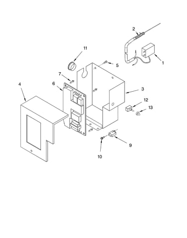 Control box and thermostat